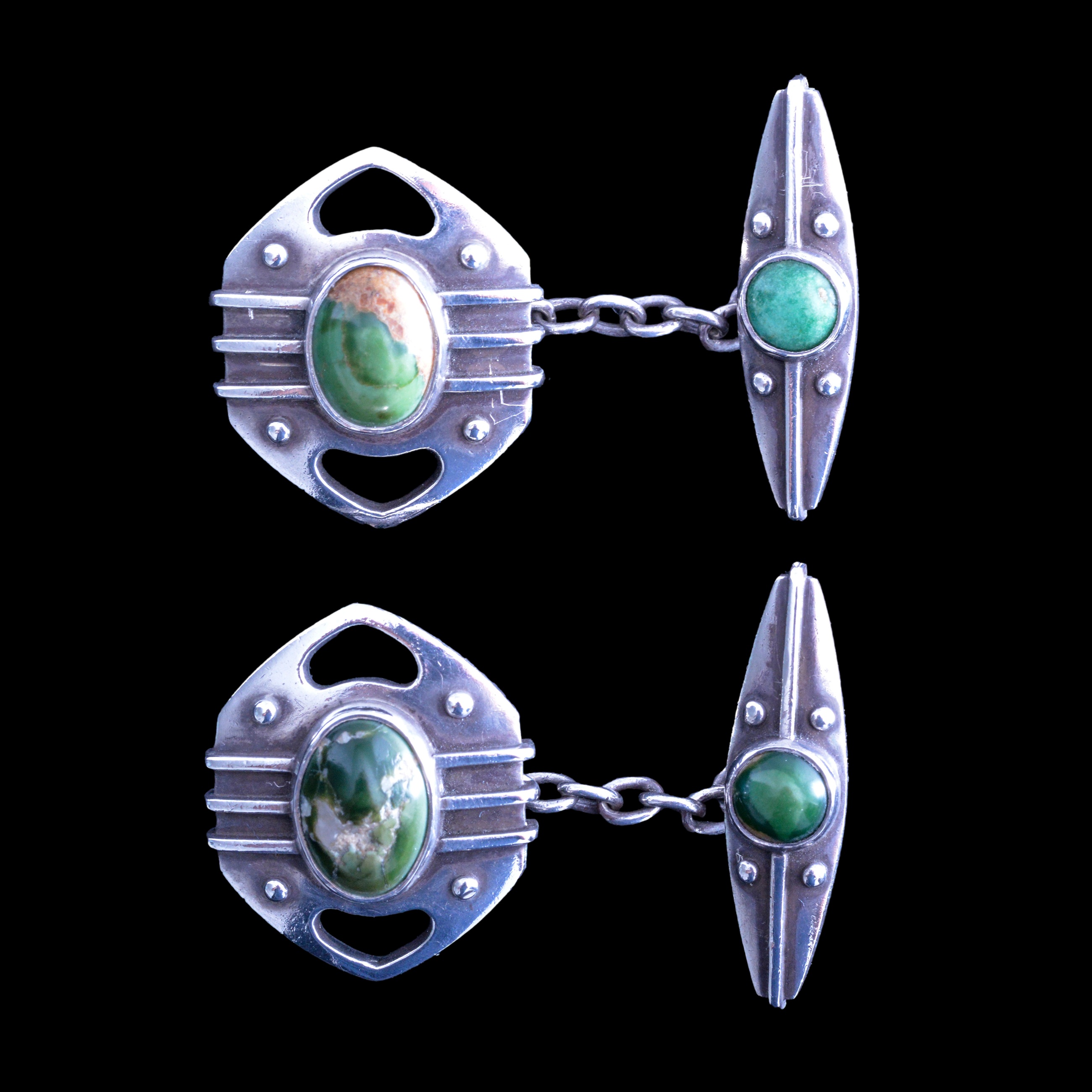 Murrle Bennett jugendstil cufflinks