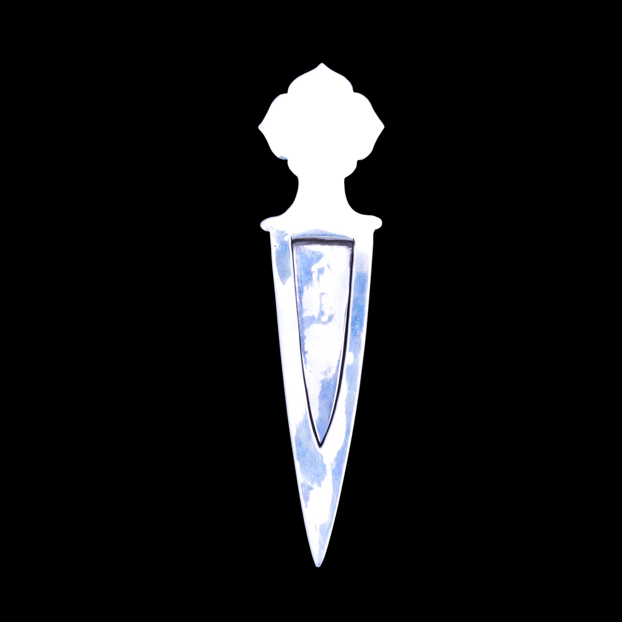 A Nelson and Edith Dawson silver and enamel bookmark - Image 2