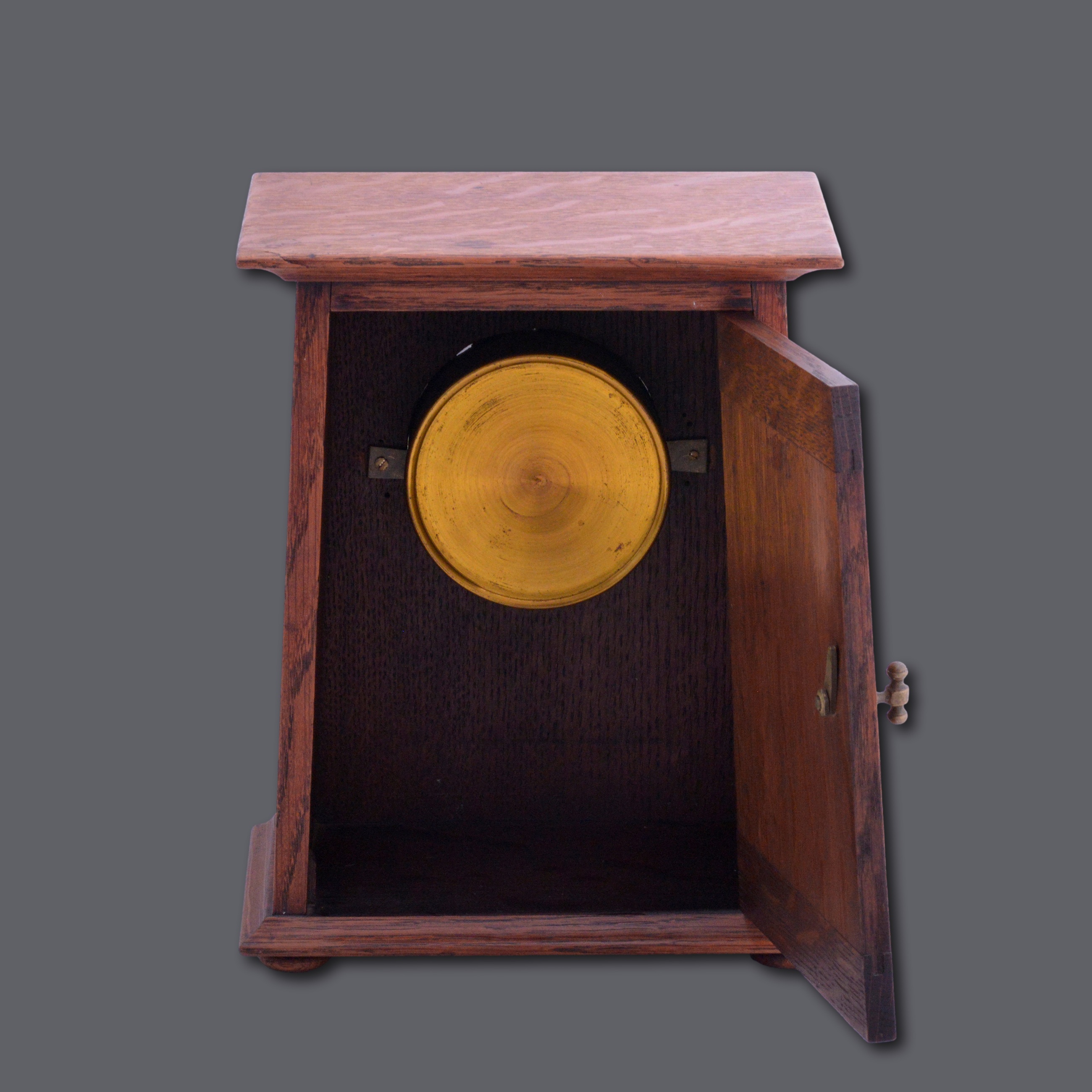 A rare wood and enamel clock by Charles Ashbee for the Guild of Handicraft - Image 5