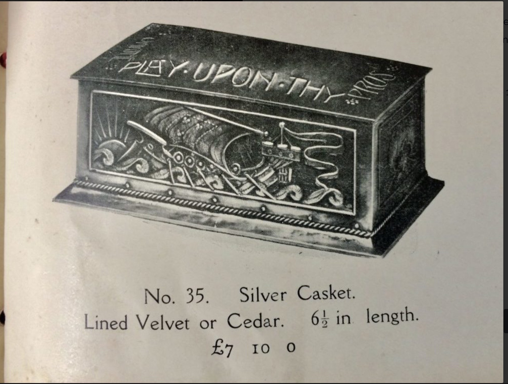An A E Jones silver arts and crafts casket - Image 6