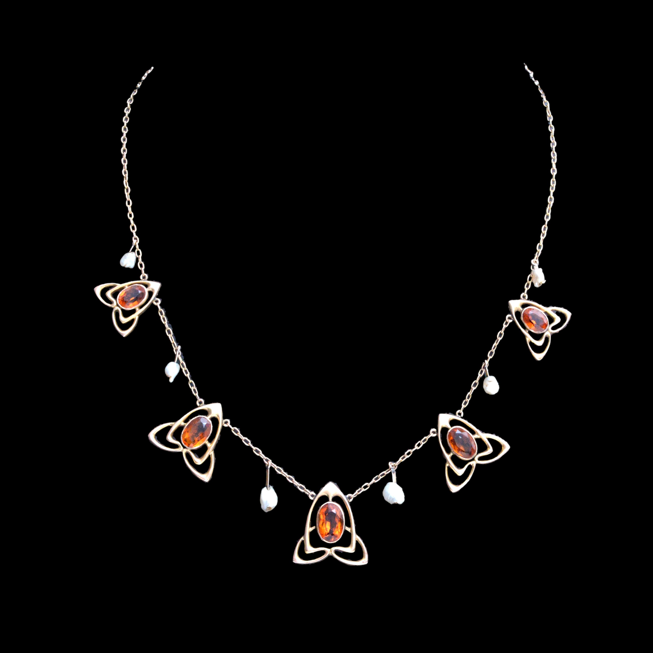 Liberty Archibald knox gold necklace