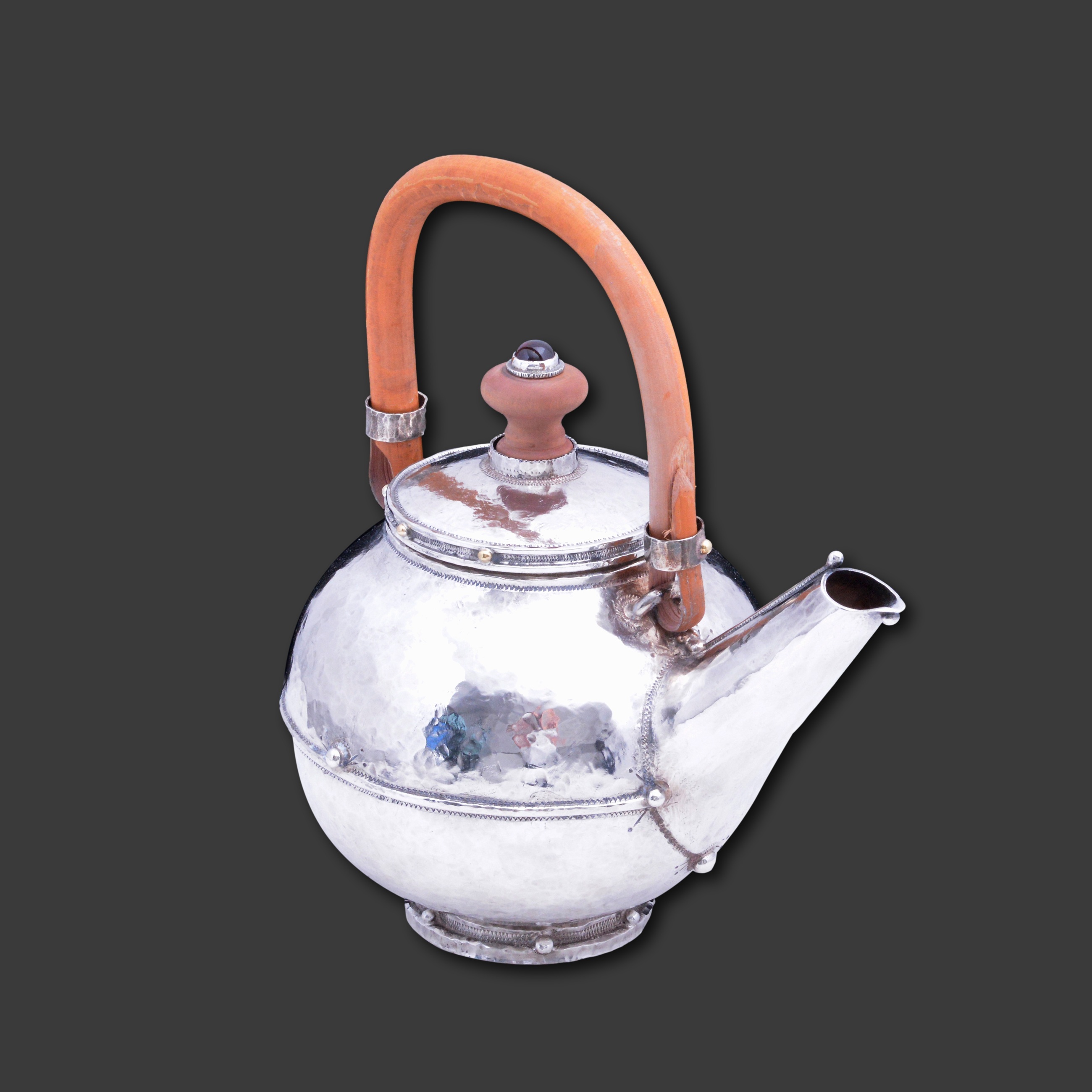 Michael Bolton silversmith teapot